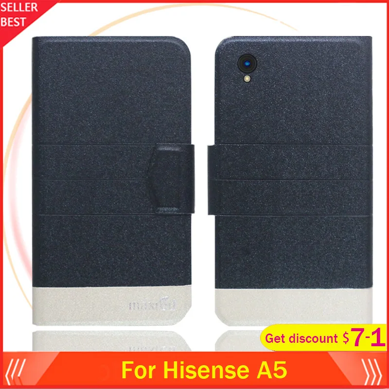 5 цветов Лидер продаж! Hisense A5 чехол 84 &quotраскладной ультратонкий кожаный
