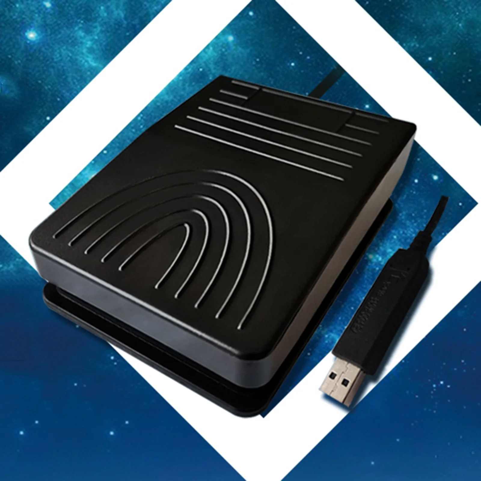 

USB Foot Switch Singal Pedal Footswitch Game Control Action for Keyboard Mouse