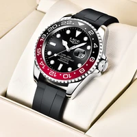 2022 new lige watch top brand luxury man watch waterproof auto date watch for men sport silicone strap quartz wristwatch relogio