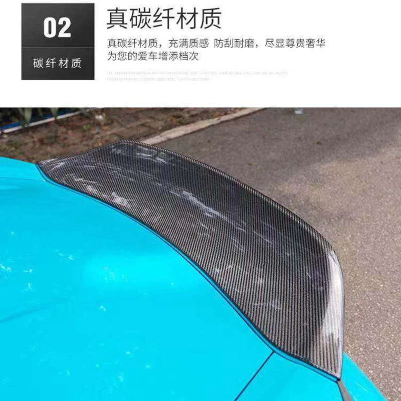 

for Boxster 16-18 718 Cayman AFD-OEM Carbon Fiber Rear Trunk Wing Spoiler