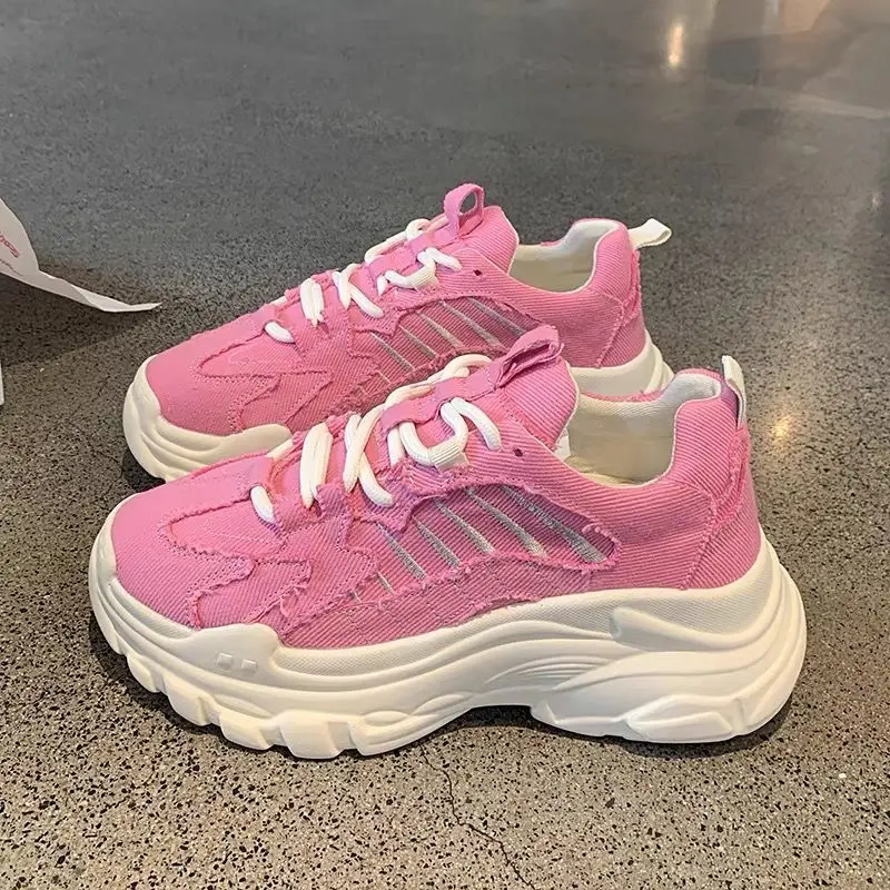

Sneakers Women Shoes Fashion Thick Sole Casual Ladies Trainer Vulcanized Shoes Designer Platform Sneakers Women Zapatillas Mujer