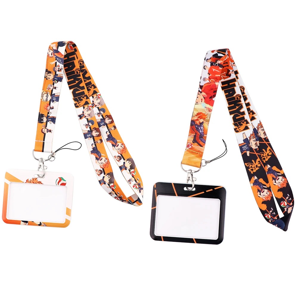 

JF643 Volleyball Boy Anime Lanyard Neck Strap Cute Lanyards for Keys ID Card Gym Mobile Phone Straps USB Badge Holder