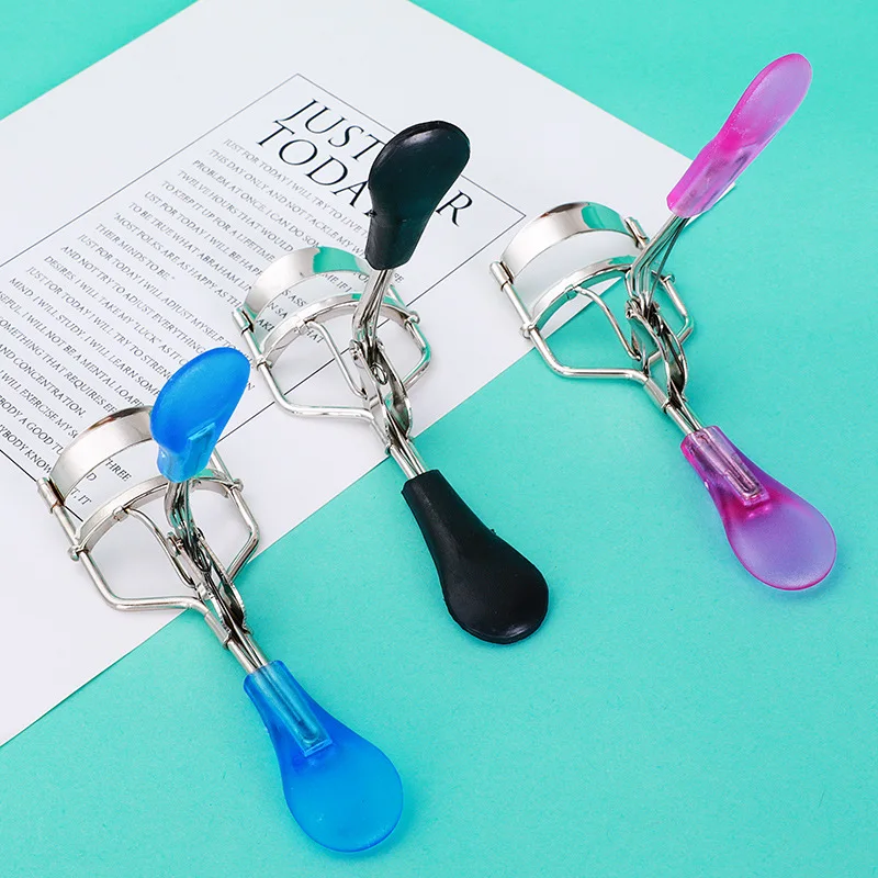 

1Pc Pro Makeup Eyelash Curler Beauty Tools Lady Women Nature Style Cute Eyelash Handle Curl Eye Lash Curler random color