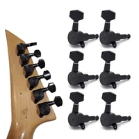 ohello 3r3l black locked string guitar tuning pegs tuners machine heads for folk acoustic electric guitar