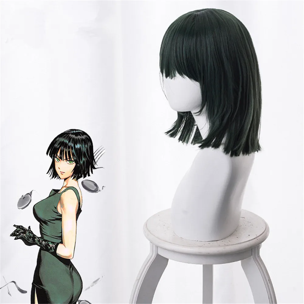 Парик для косплея Фубуки из аниме ONE PUNCH MAN термостойкий синтетический Хэллоуина