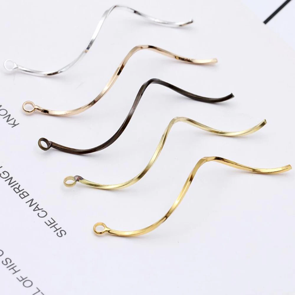 500pcs 50mm Bar Earrings Connecting For Jewelry Making Earring Findings DIY Ear Jewelry Supplies
