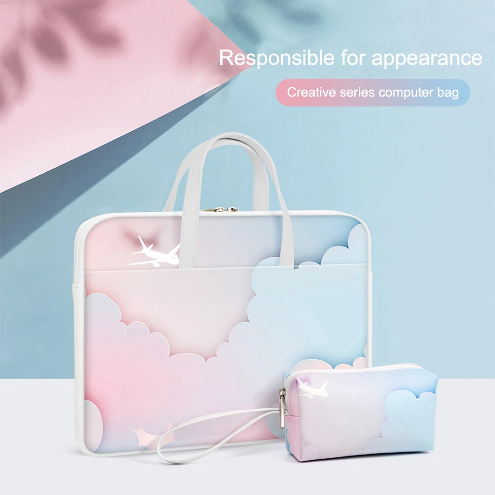 сумка для ноутбука с принтом