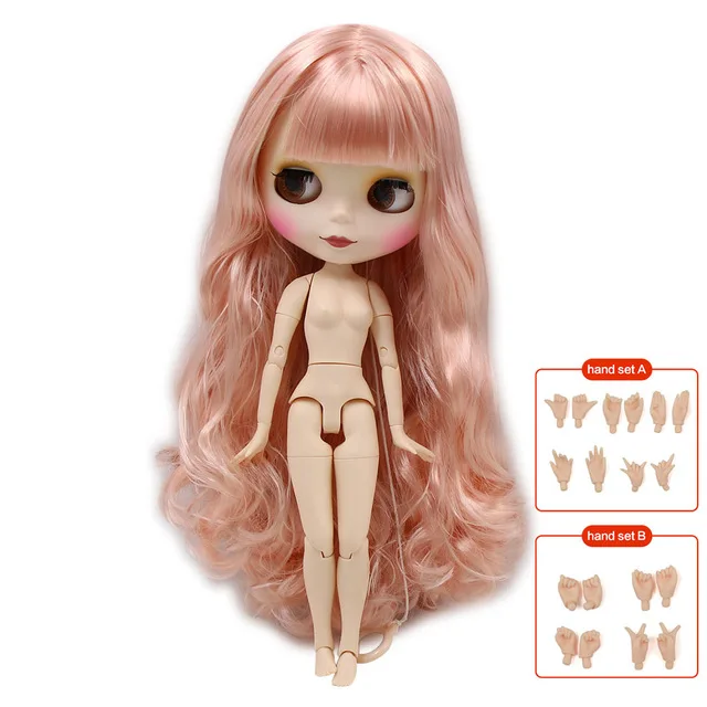 Ледяная фабрика blyth кукла Обнаженная шарнир тело 1/6 BJD 30 см модные куклы игрушки подарок специальная цена на продажу - Цвет: 280BL31391010 M