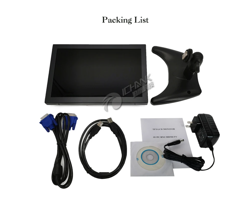 ZB101TC-56H/10,1 дюймов 1920x1200 ips Full View HDMI HD металлический чехол промышленный анти-помехи сенсорный монитор ЖК-экран дисплей