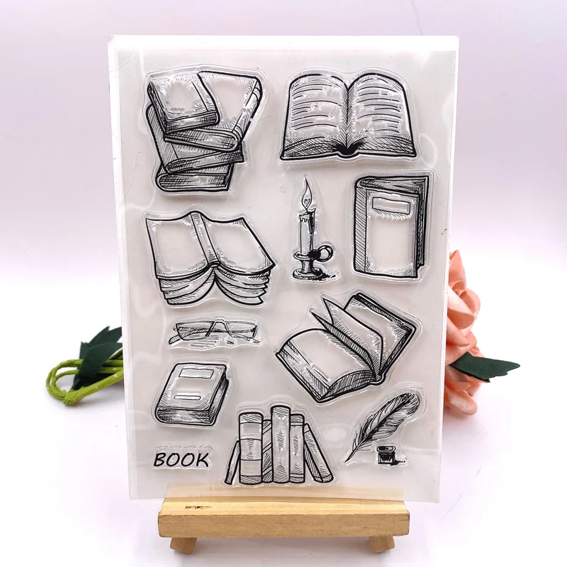 

Прозрачный силиконовый штамп ZFPARTY для скрапбукинга, фотографий декоративная открытка для альбома