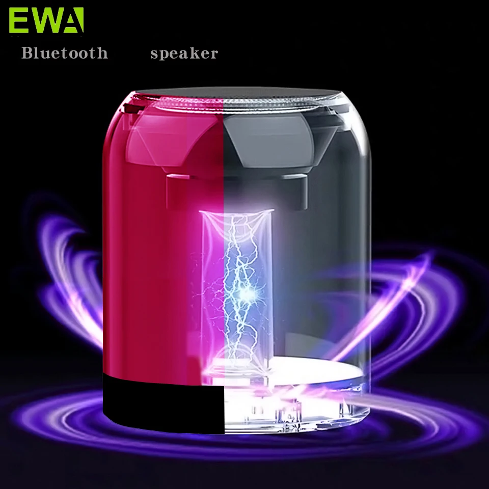 Портативный bluetooth динамик светодиодный стереозвук s колонка водонепроницаемый