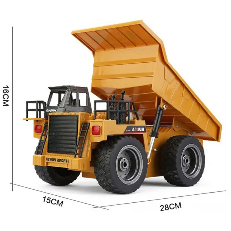 RC грузовик 6 Ch 2 4G сплав пульт дистанционного управления 4 колеса драйвер шахта