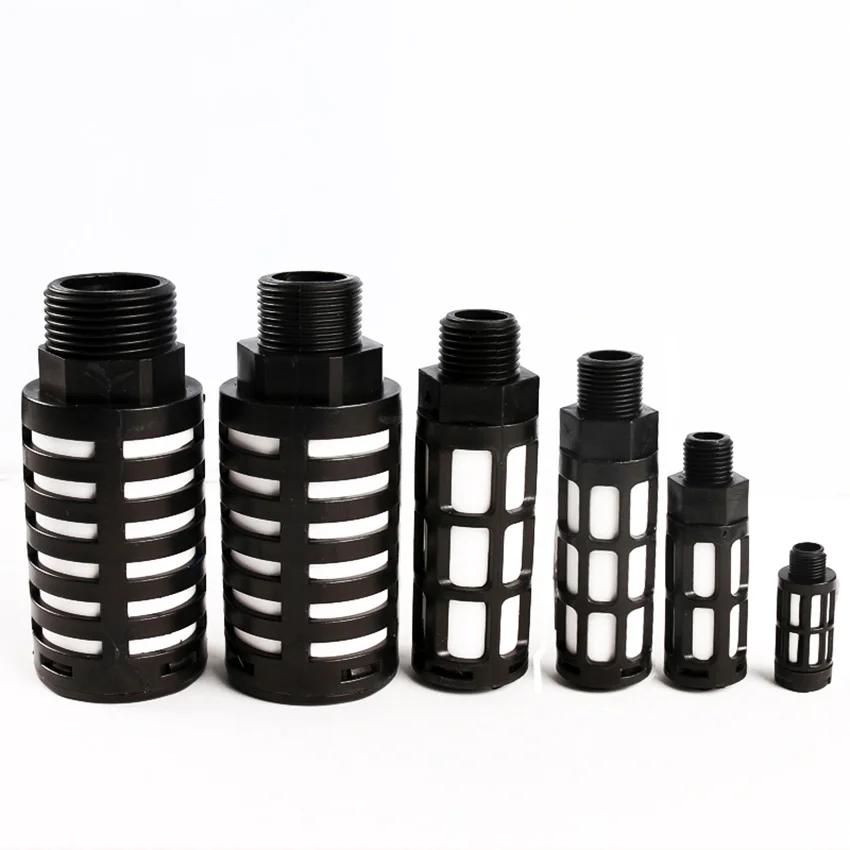 Пневматический Глушитель PSL с наружной резьбой 1/8 дюйма 1/4 3/8 1/2 3/4 1 дюйм шумовой