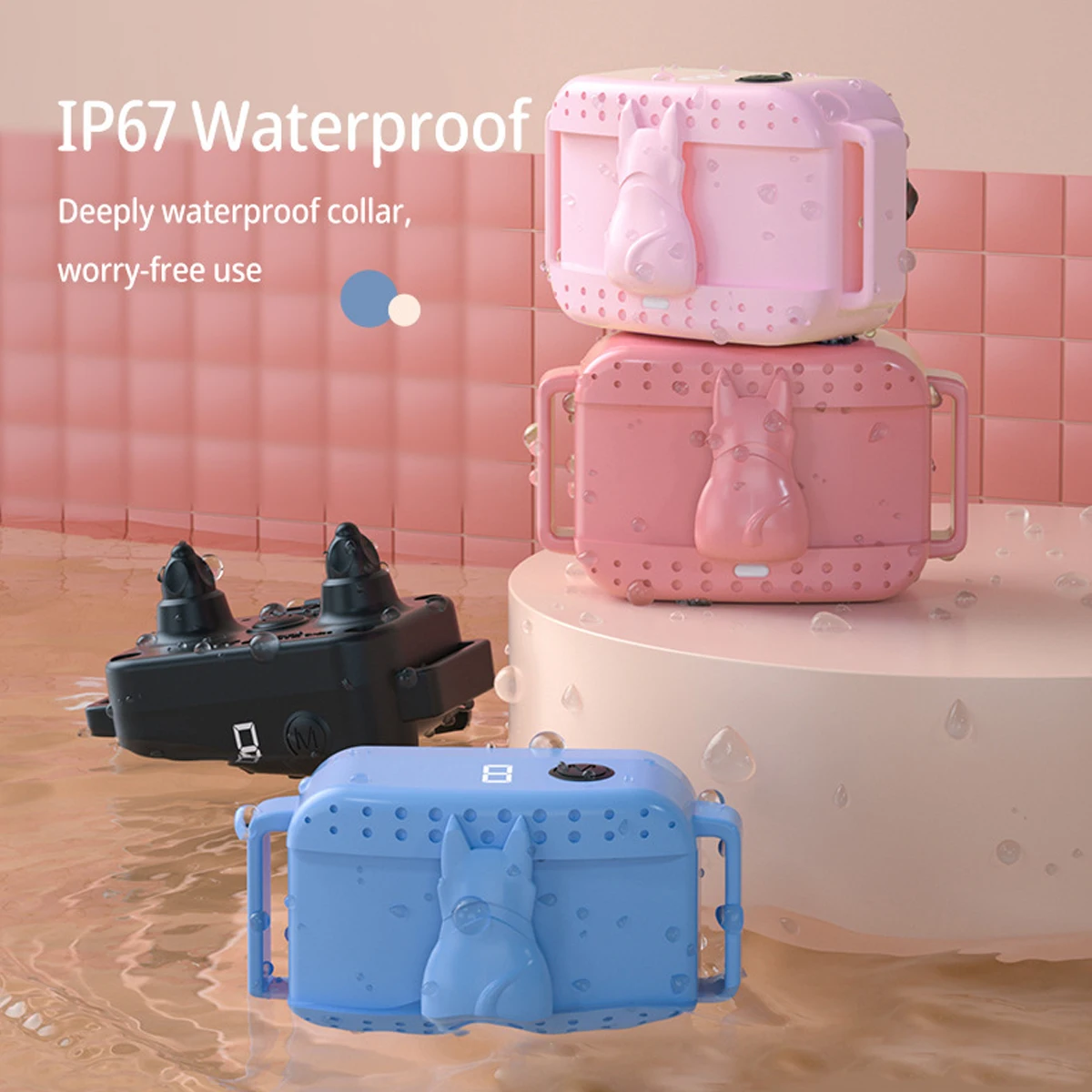 Мультяшная милая собака автоматическая короя стопор водонепроницаемый