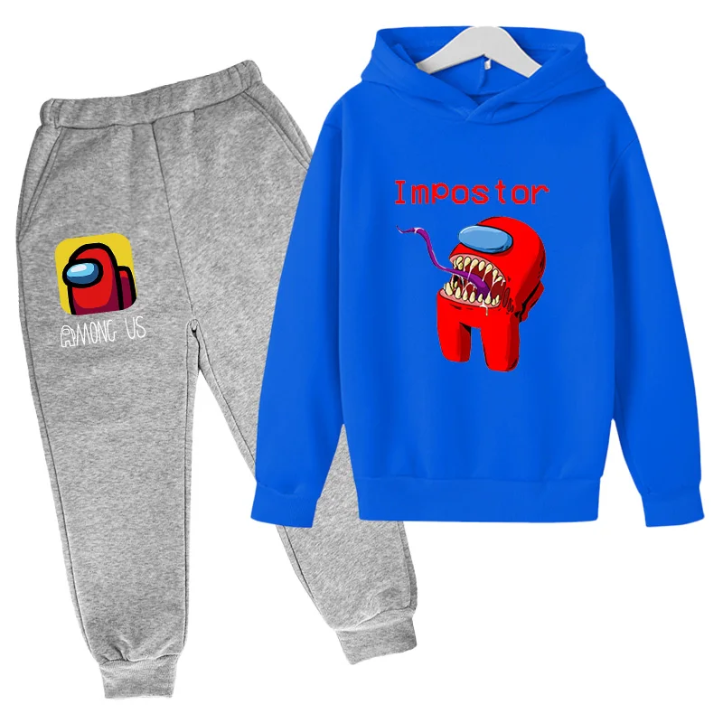 

Spring and Autumn Cotton Printed New Children's Hoodie Set Sports Pullover Girls' FashionClothes