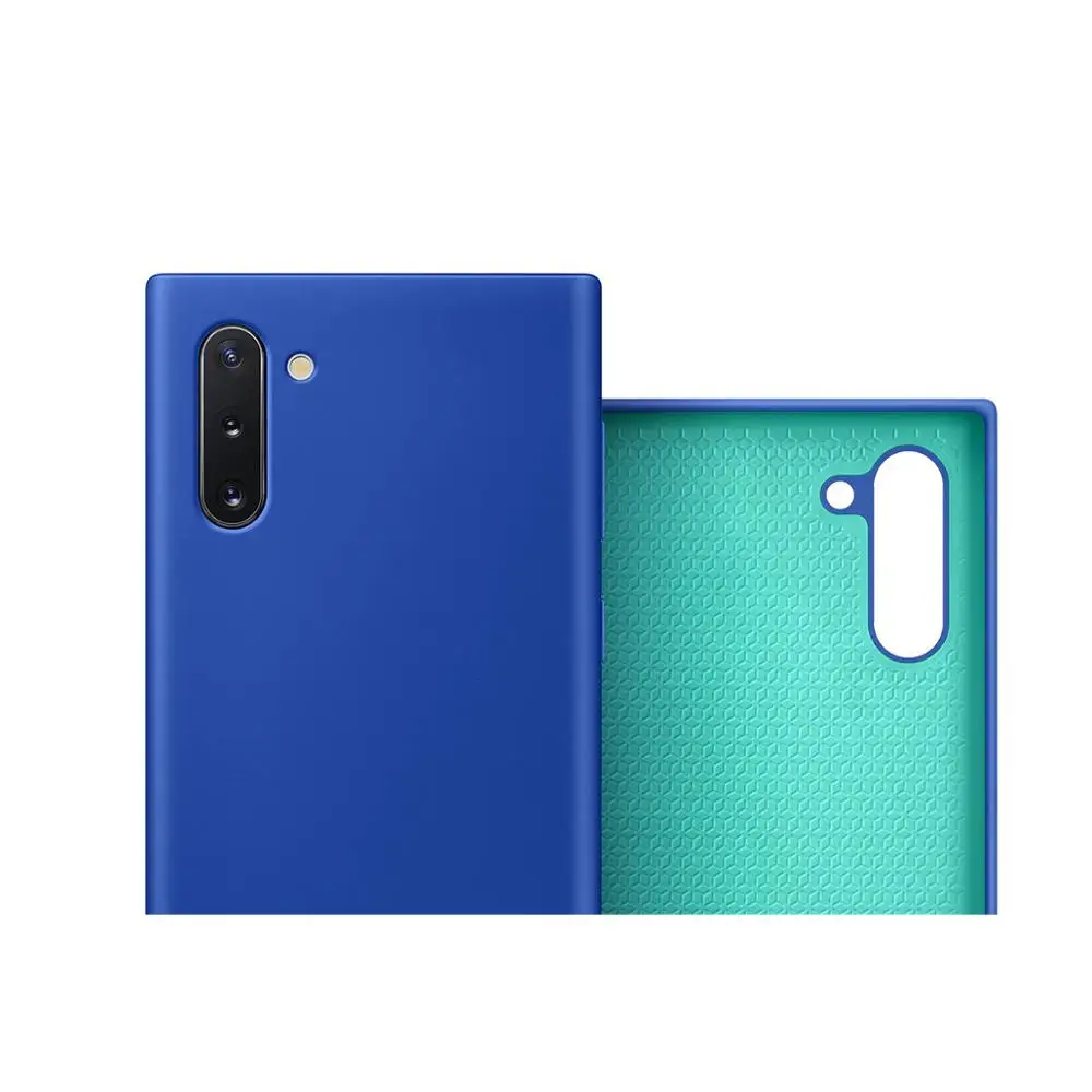 note10 case original samsung galaxy note 10 plus silky silicone cover high quality soft touch back protective galaxy note 10 free global shipping