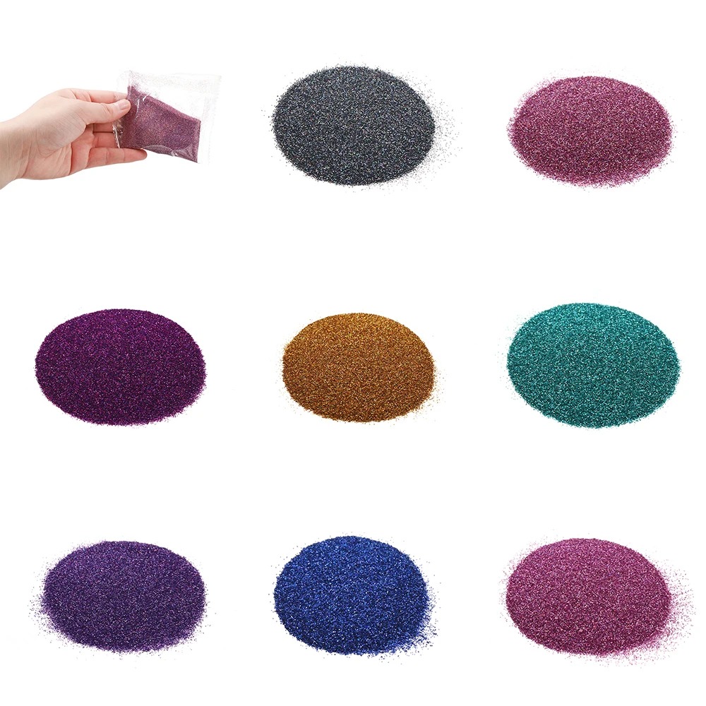 

20g/bag Nail Glitter Colorful Nail Art Laser Sequins Powder UV Epoxy Resin Filling Pigment For DIY Jewelry Making Accessories
