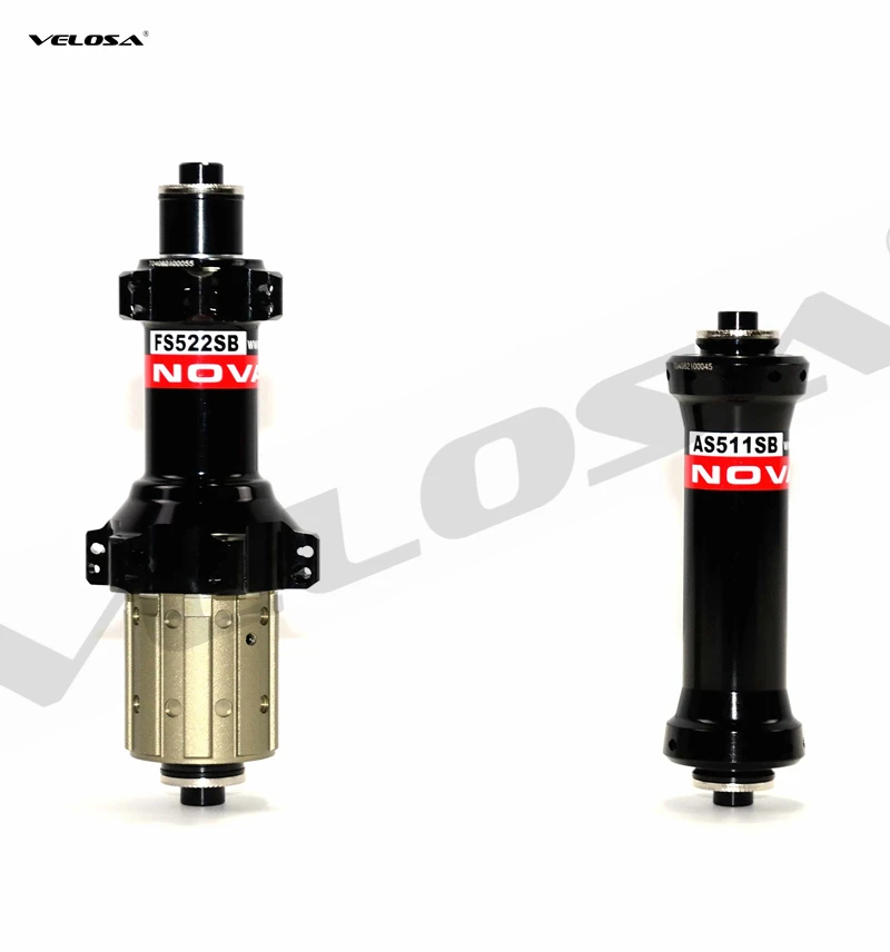 Novatec AS511SB/FS522SB ступицы для дорожных велосипедов прямые 20/24 ч герметичные