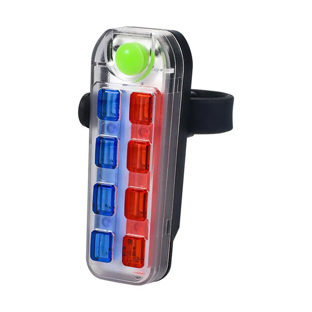 

Bicycle Light Tail Light USB Rechargeable Bicycle Night Riding Light Rechargeable Mountain Bike Warning Light For Night Riding