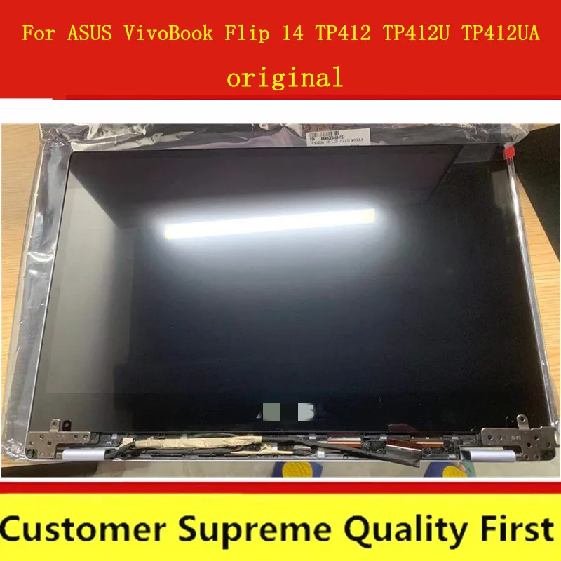 Оригинальный экран для ноутбука Asus Vivobook Flip 14 TP412 TP412U TP412UA ЖК с сенсорным экраном в
