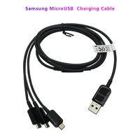 samsung original charging cable 3 head microusb 3 in 1 multi use usb charging cable android phone tablet watch charging