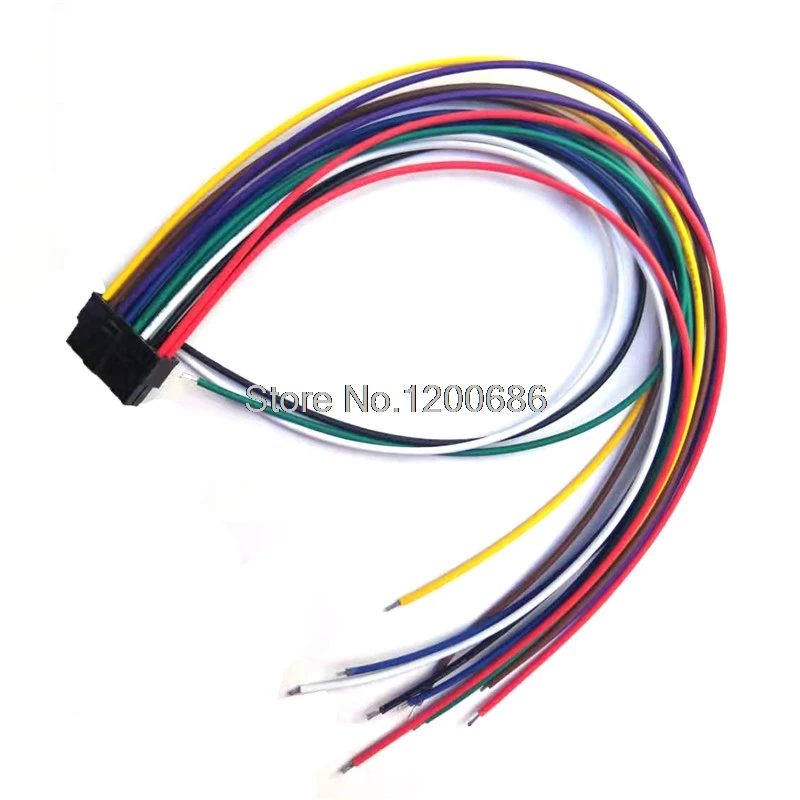 16PIN 18AWG 30 см Molex 5557 Серия 4,2 мм 2x8pin 39012160 16 pin Molex 4,2 2 * 8pin 16 p жгут проводов