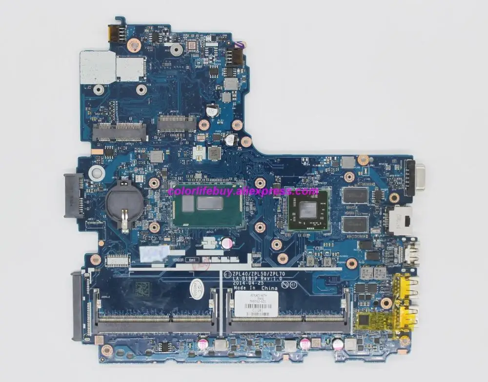 

Genuine 799562-001 799562-501 799562-601 LA-B181P i7-5500U CPU 2GB GPU Laptop Motherboard for HP 450 G2 NoteBook PC