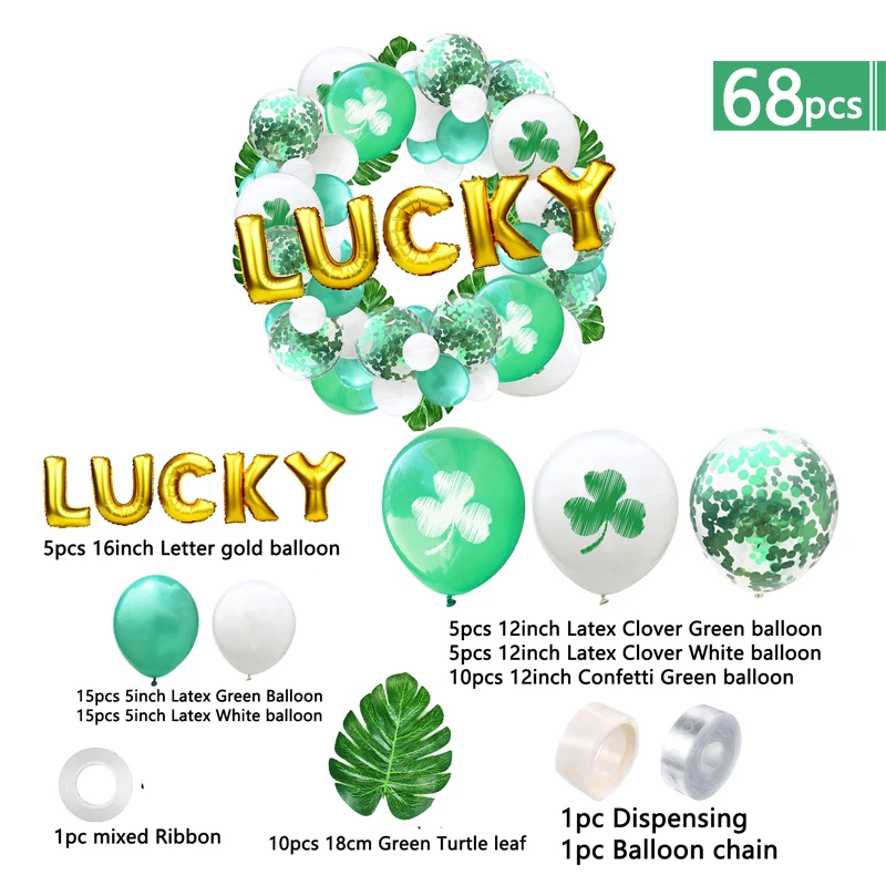 Воздушный шар с надписью Lucky украшения для дня рождения Детские латексные