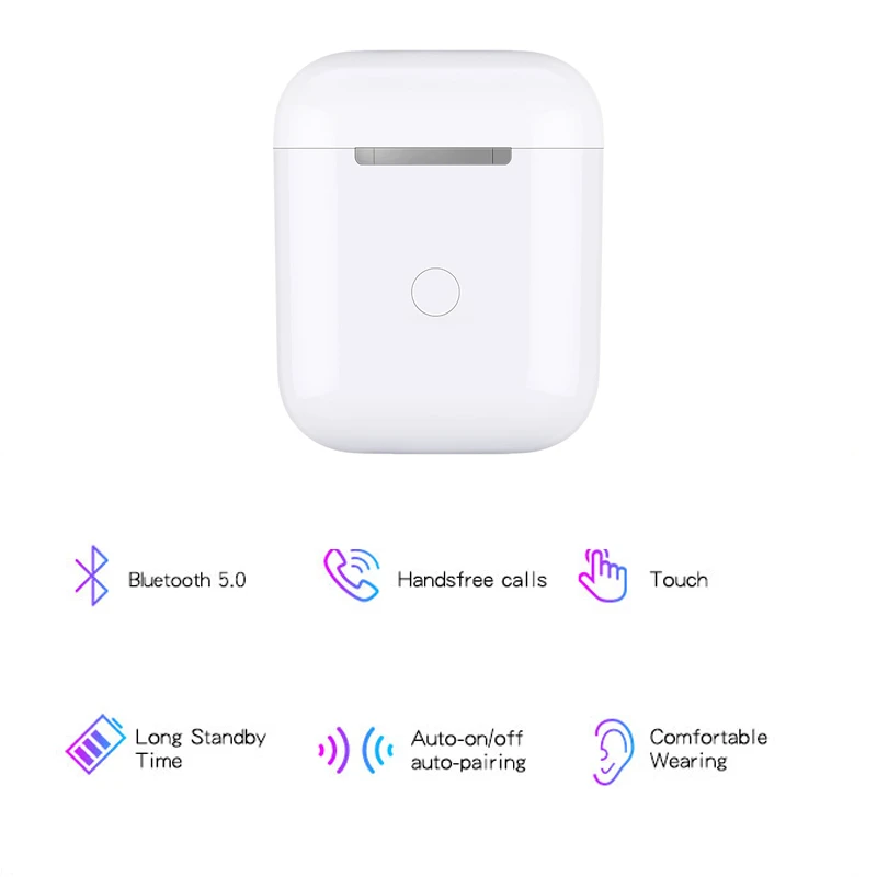 I1200 TWS новейший Airoha Bluetooth чип Беспроводные наушники с микрофонами 3 часа