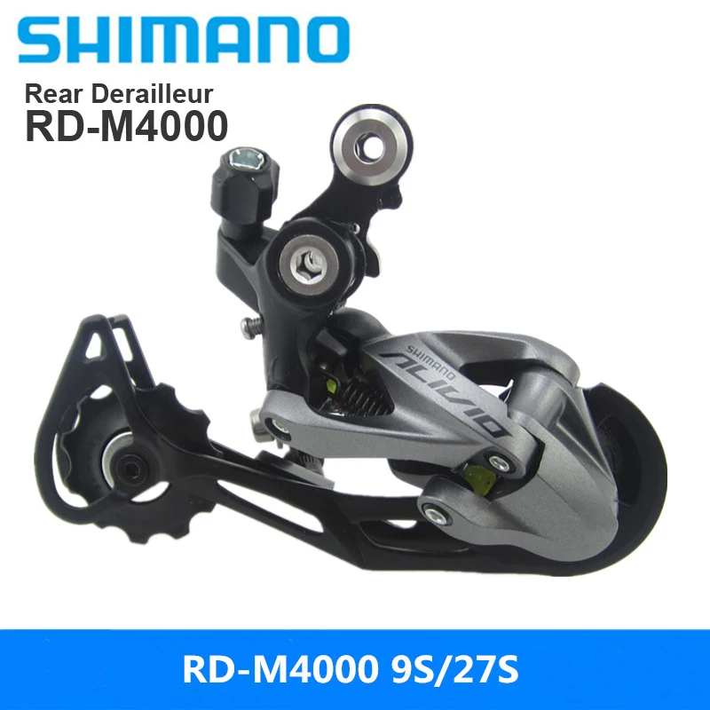 

SHIMANO RD M4000 9 Speed 27 Speed Mountain Bike Rear Derailleur