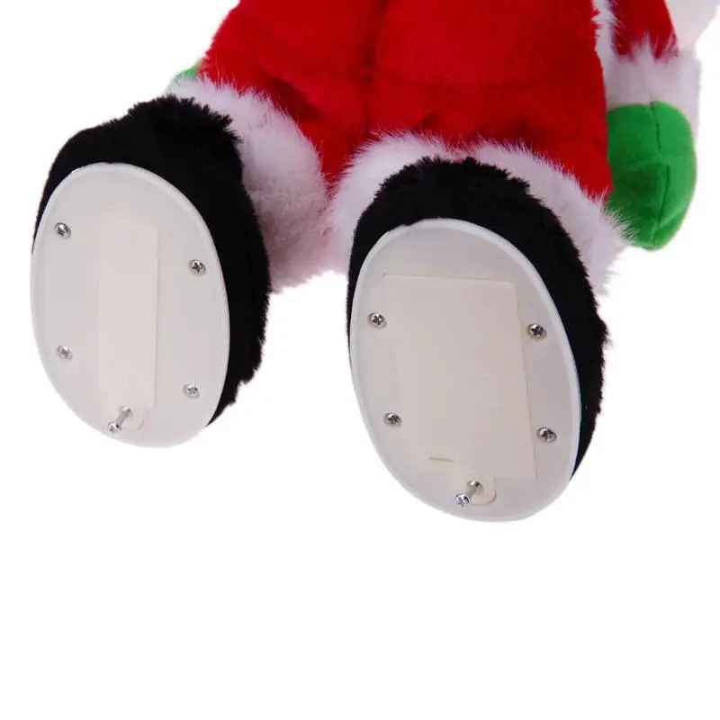 Рождественский новый подарок Электрический вращающийся Санта Клаус музыкальная