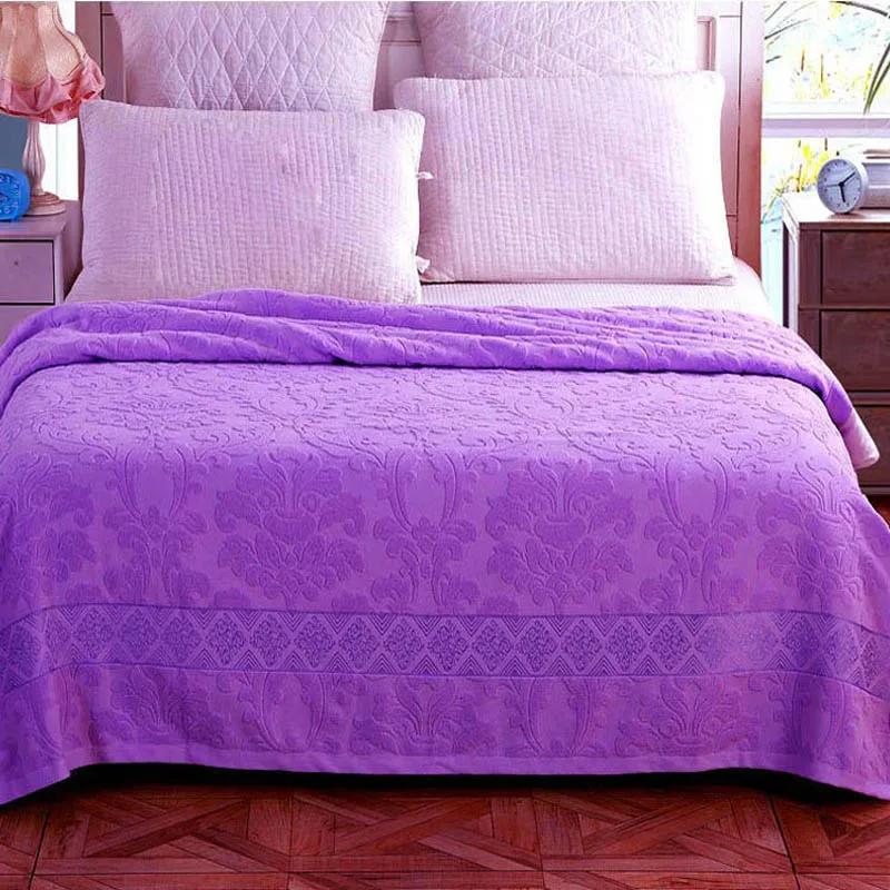 Летнее хлопковое покрывало мягкие одеяла для кровати зимняя простыня в клетку на