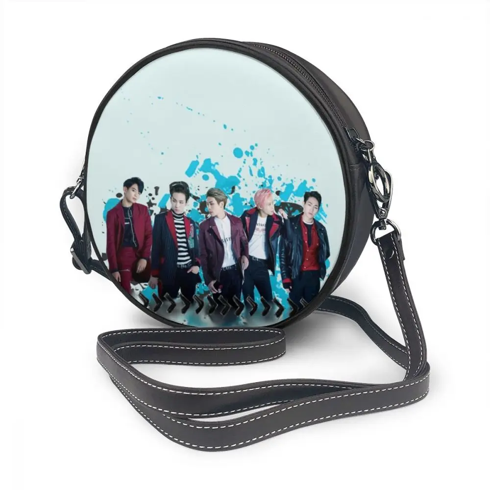 Shinee сумка через плечо JONGHYUN SHE IS кожаная Универсальные женские сумки для