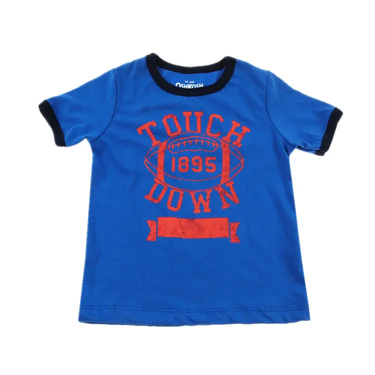 Детская футболка одежда для мальчиков и девочек Женская хлопковая с коротким