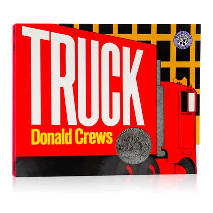 Грузовик английская книга с картинками детская рассказами и головоломка для