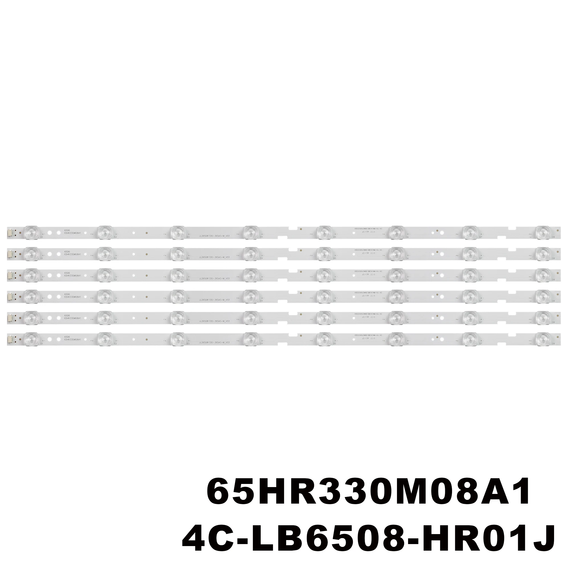 LED backlight strip for TOSHIBA 65P65US 65S421 65S425 D65A620U 65V2 65L2 65D6 65HR330M08A1 4C-LB6508-HR01J JL.D65081330-365AS-M