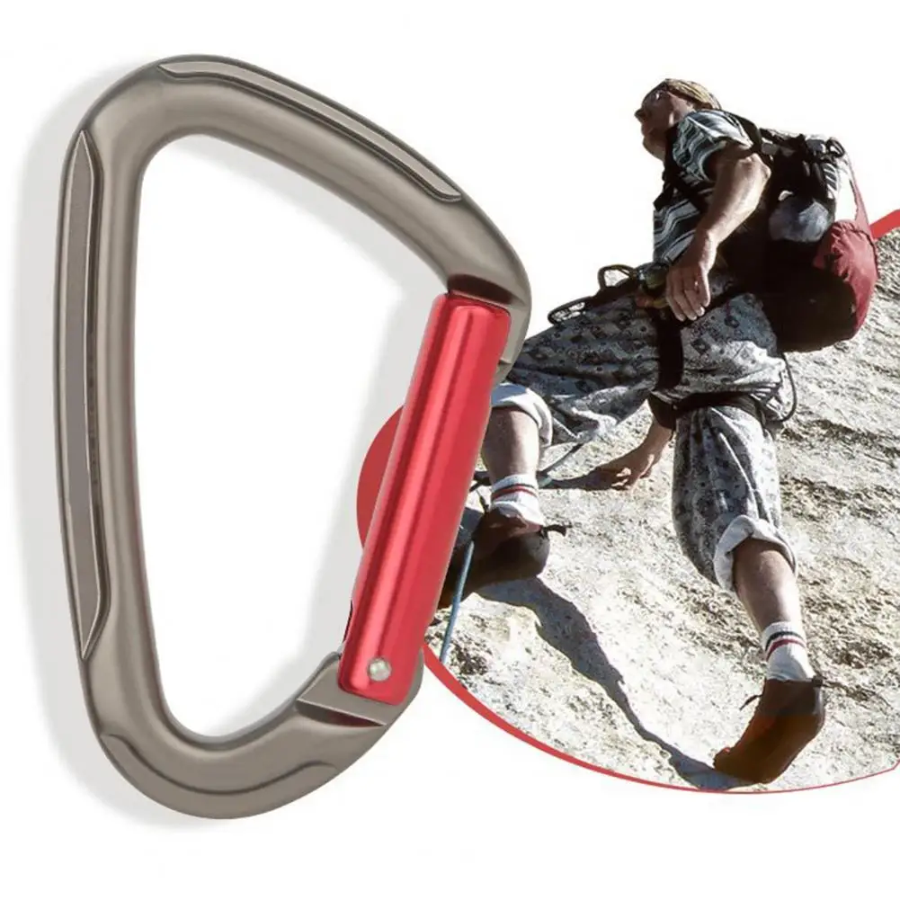 

Climbing Carabiner D Shape Quickdraws Professional Climbing Buckle Lock Security Safety Lock Outdoor Climbing Equipment