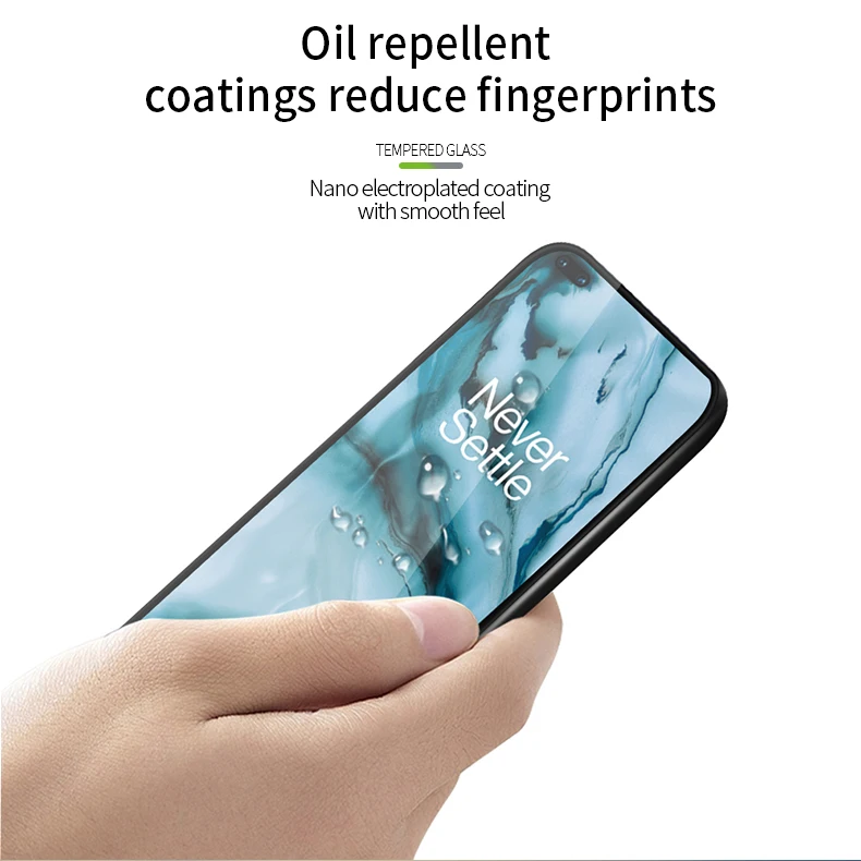 

MOFi For OnePlus Nord Tempered Glass 3D Full Cover Screen Protector For OnePlus Nord Protective Film
