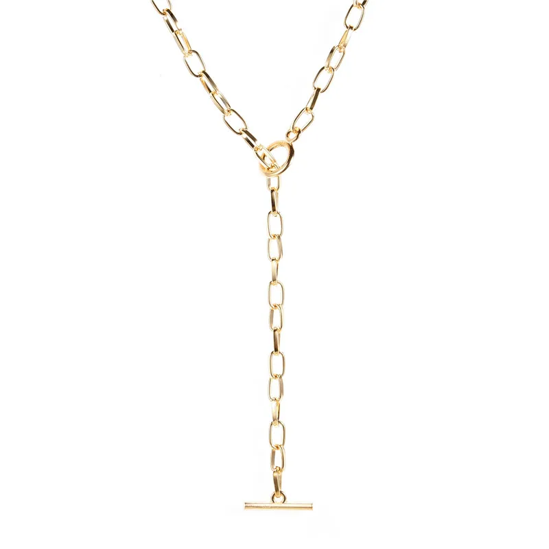 Модные Простые Цепи чокер в стиле панк ожерелье для женщин 2020 новые модные