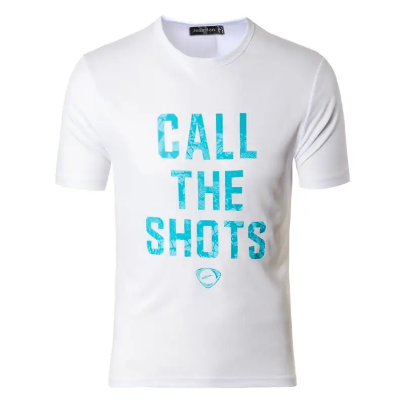 jeansian Men's Sport Tee Shirt Tshirt T-shirt Running Workout Fitness Gym Fashion Short Sleeve LSL179 White
