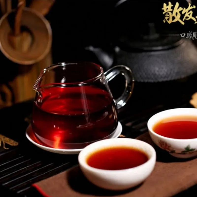 Китайский Юньнань старый созревший китайский чай забота о здоровье пуэр кирпич