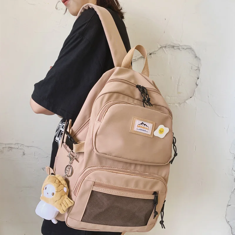 DCIMOR новый водонепроницаемый нейлоновый женский рюкзак женская сумка с сеткой