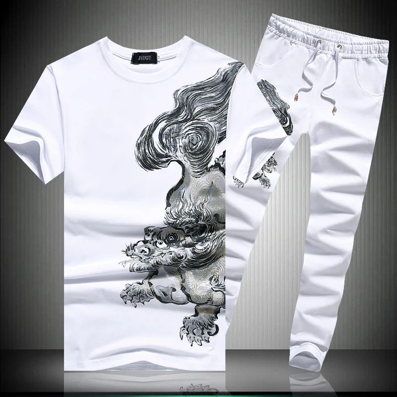 

Animal pattern bronzing 3d printing fashion short sleeve t shirt Summer quality cotton soft comfortable luxury t shirt men M-3XL