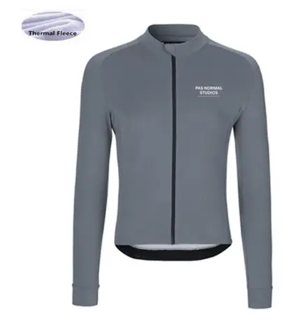 Cycling Jersey PNS зимний термальный флис наивысшего качества мужской Велоспорт Джерси с длинным рукавом плотно подходят велосипедные майки дорожный велосипед велосипедная одежда - Цвет: Cycling Jersey
