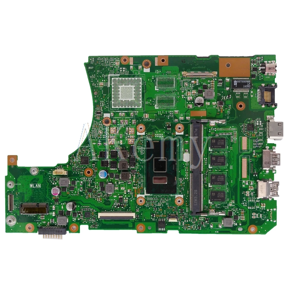 Материнская плата X556UAM I5-6200U 8G для For Asus X556U X556UA X556UB X556UF X556UJ материнская ноутбука |
