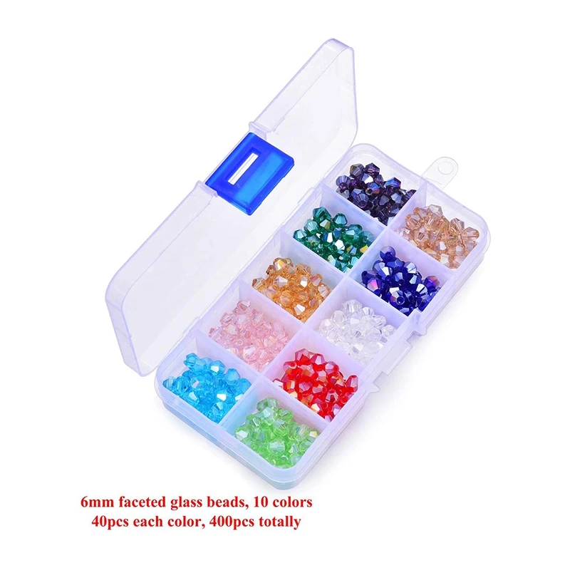 

Romantic Jewelry Crystal Glass Beads, Jewelry Making, Various Color Beaded Containers