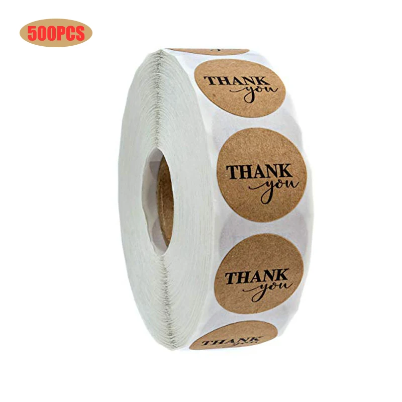 500 шт спасибо Персонализированная наклейка свадьбы украшения юбилей и день