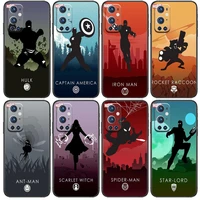 heroes of marvel for oneplus nord n100 n10 5g 9 8 pro 7 7pro case phone cover for oneplus 7 pro 17t 6t 5t 3t case