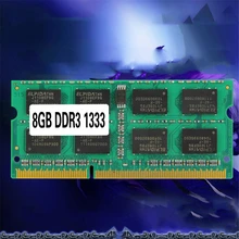 Laptop Memory Ram Server Card SO DIMM PC3 10600 DDR3 1333MHz 204PIN 2GB 4GB 8GB DDR For Notebook Chips Module Board Chipset