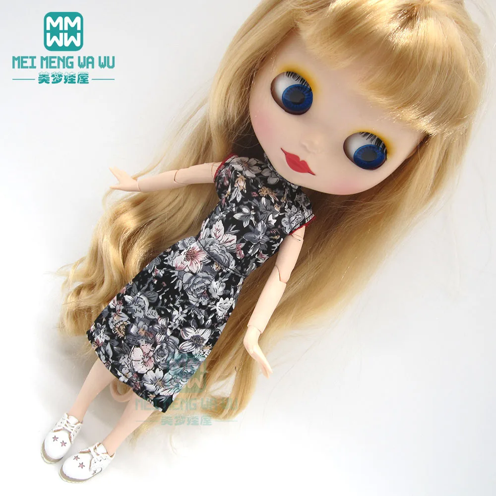 1 шт. Blyth кукольная одежда модная футболка, рваные джинсы для Blyth Azone 1/6 аксессуары для кукол